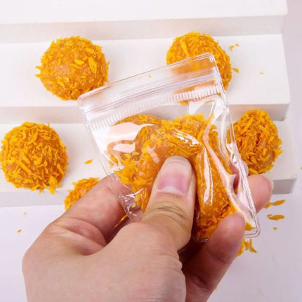 Kids Sensory Bread Crumbs Pinch Toy Slow Rebound Squeeze by zapcart