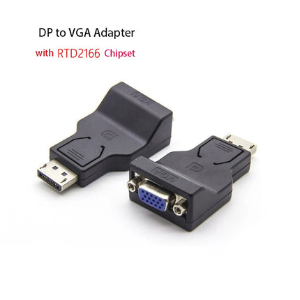OULLX DP To VGA Converter Laptops Monitors Extend Cable by zapcart