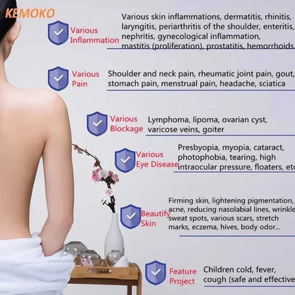 KEMOKO Terahertz Therapy Device for Home Pain Relief by zapcart