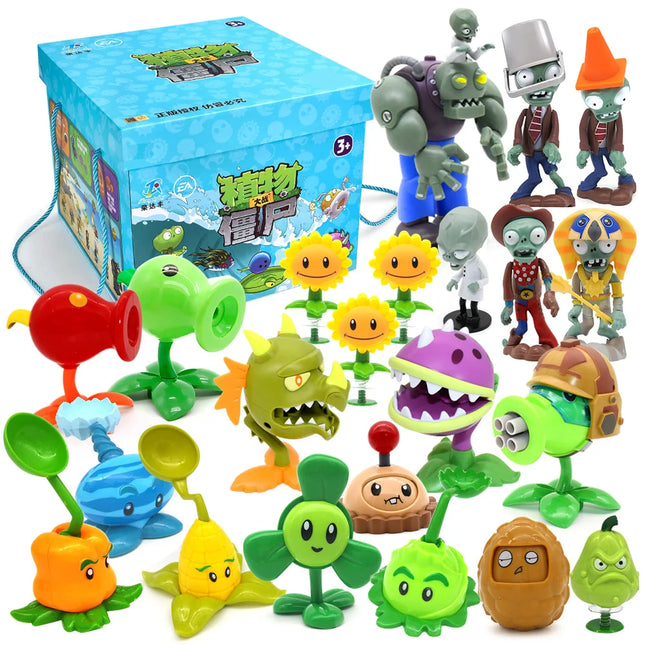 Plants Vs Zombies PVZ Toys Full Set For Boys Gift Ready by zapcart