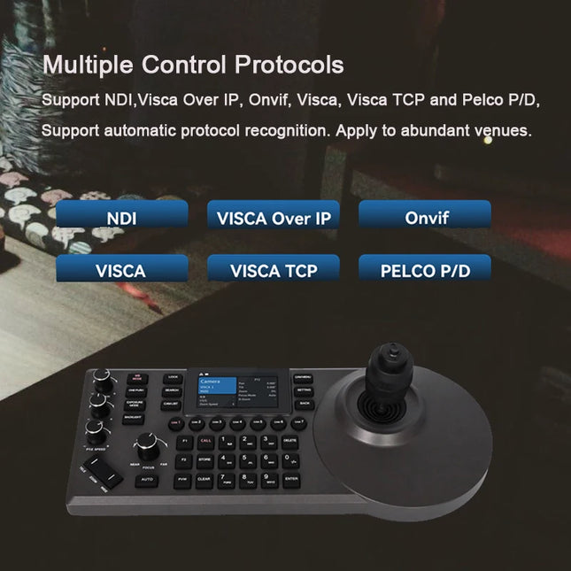 FLA NDI IP PTZ Controller With 3 Inch LCD Joystick For Live by zapcart