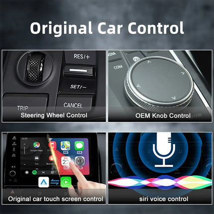 FUNNAVI 2in1 Wireless CarPlay Android Auto Adapter For OEM by zapcart
