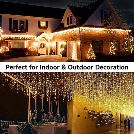 Outdoor Waterproof Fairy Lights For Christmas Ramadan Decor by zapcart