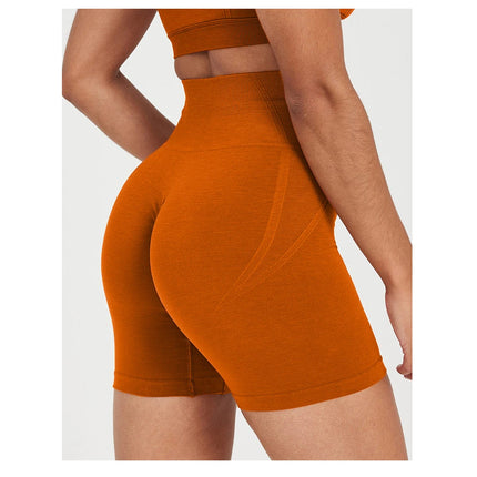 TKITK Seamless High Waist Yoga Shorts Women Fitness by zapcart
