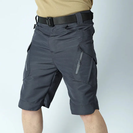 YTJHRGCN Men Tactical Shorts Waterproof Multi Pocket Cargo by zapcart
