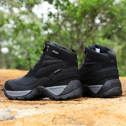Mens Combat Boots Tactical Outdoor Work Safety Shoes ZHI by zapcart
