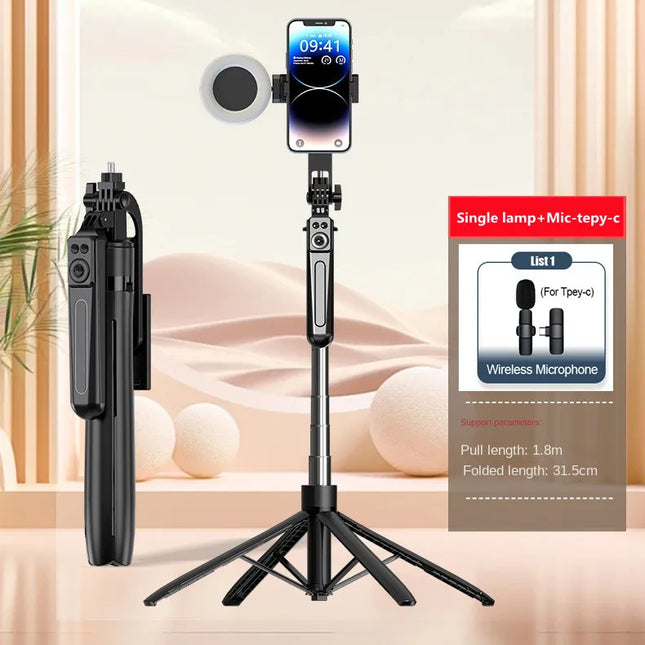 Cool Dier Smartphone Tripod For Vloggers Bluetooth Shutter by zapcart