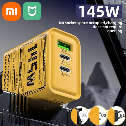 Xiaomi 145W 3 Port USB C Fast Charger For iPhone Samsung by zapcart