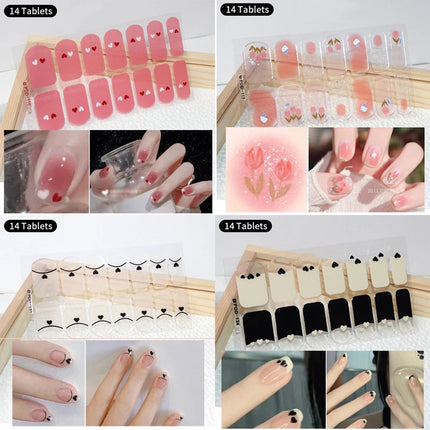 Diy Baking Free Nail Stickers Long Lasting For Home Nails by zapcart