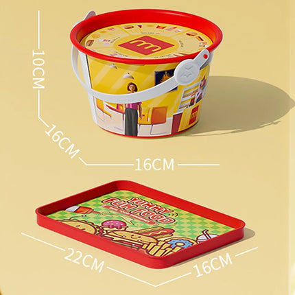 AtushiBalang Kids Pretend Play Food Set Hamburger Pizza Toy by zapcart