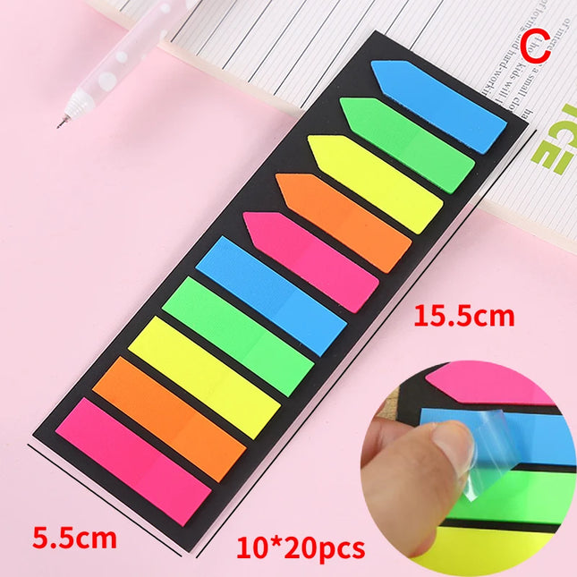 Jetting Sticky Tabs Self Adhesive Page Markers For Office by zapcart