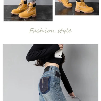 Retro Embroidered Harem Jeans For Women High Waist Loose by zapcart