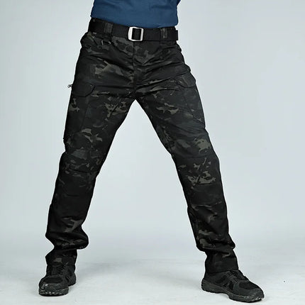 GHJQLCN Tactical Cargo Pants for Men 6XL Plus Size Pockets by zapcart