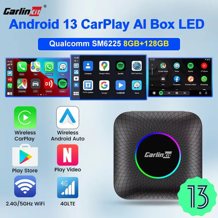 CarlinKit CarPlay AI Box Wireless In Car Streaming Netflix by zapcart