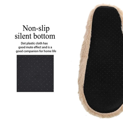 Winter Warm Slipper Women Non Slip Fuzzy Fur Mouse Ears by zapcart
