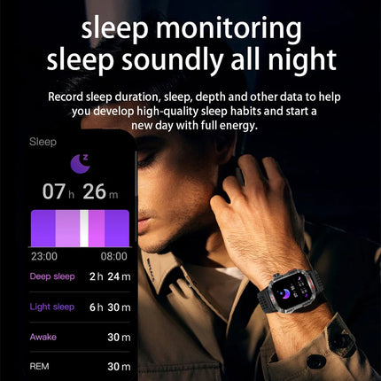Huawei Xiaomi Military GPS Smartwatch For Men Waterproof by zapcart