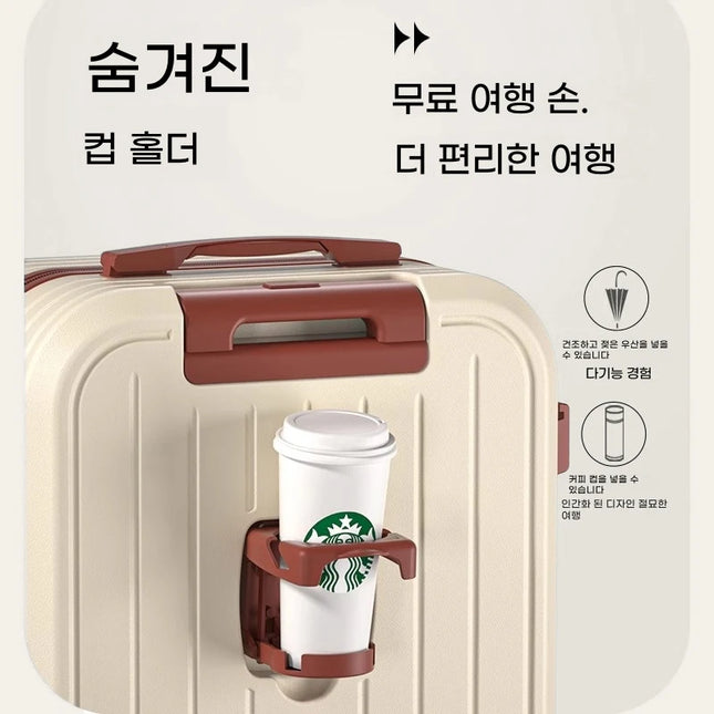 Korean Style Girls Luggage With Large Capacity 360 Wheels by zapcart