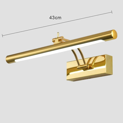 Mirror Wall Lamps Bathroom Modern Wall Lights 43CM 55CM 9W 12W Toilet Wall Mounted Lighting Fixtures Sconces Indoor Bedroom by zapcart