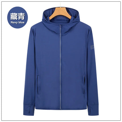 UPF50 Sun Protection Ice Silk Jacket For Men And Women by zapcart