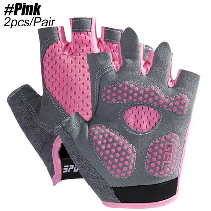 Kids Half Finger Cycling Gloves Breathable Non-Slip Gel by zapcart