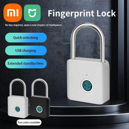 Xiaomi MIJIA Smart Fingerprint Padlock IP54 Waterproof Home by zapcart