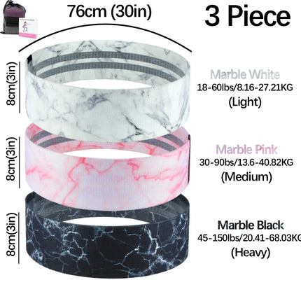MKAS Fabric Booty Bands Long Resistance For Home Workout by zapcart