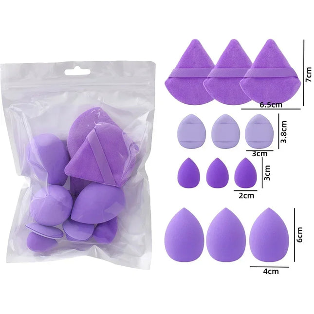 Karsyngirl 12Pcs Makeup Sponge Set Flawless Finish Women by zapcart