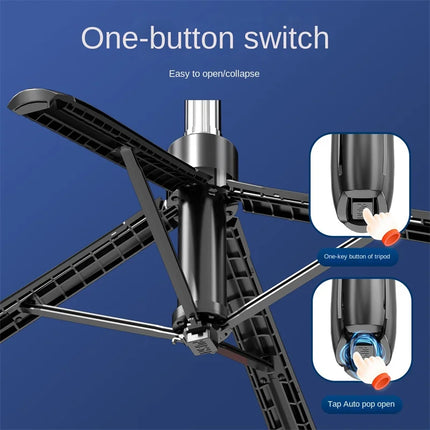 Cool Dier Smartphone Tripod For Vloggers Bluetooth Shutter by zapcart