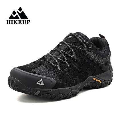 Hikeup Mens Hiking Shoes Durable Non Slip Mountain Trekking by zapcart
