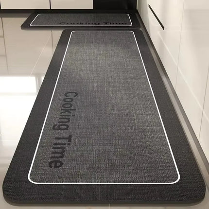 Facaishu Kitchen Floor Mat PVC Waterproof Non Slip Home Use by zapcart