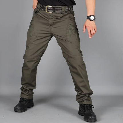 GHJQLCN Tactical Cargo Pants for Men 6XL Plus Size Pockets by zapcart