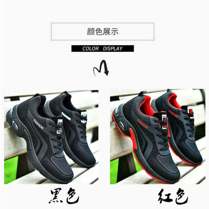 OLOMM Men's Breathable Trainer Sneakers Anti Slip Running