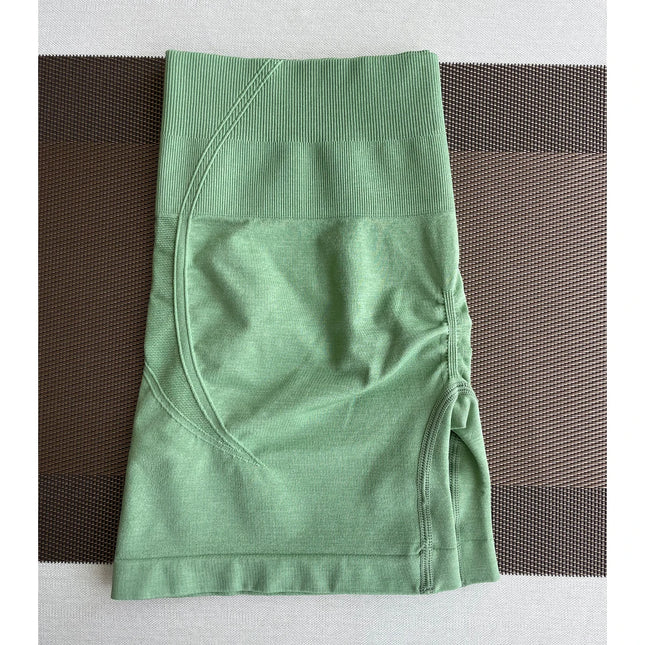 TKITK Seamless High Waist Yoga Shorts Women Fitness by zapcart