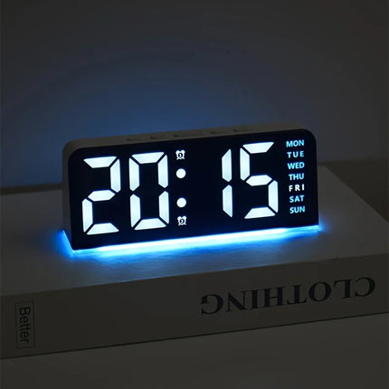 Choice Digital LED Alarm Clock With Time Display Desk Clock by zapcart
