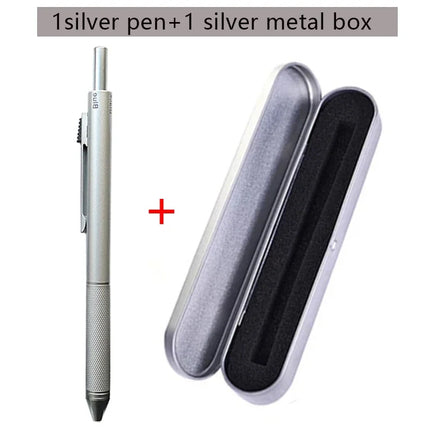 MROOFUL 4 In 1 Metal Multicolor Pen Gravity Sensor Office by zapcart