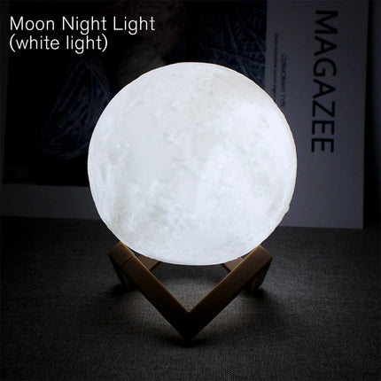 Pzsunly Book Light Moon Night LED Galaxy Lamp for Kids