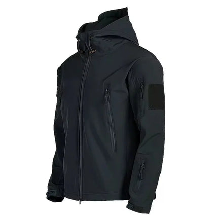 Longchengyixi Men Softshell Jacket Windproof Waterproof by zapcart
