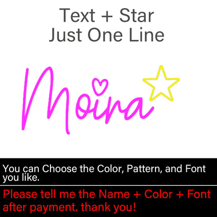 Custom Name Neon Sign Teens Gift Ineonlife USB Dimmable by zapcart