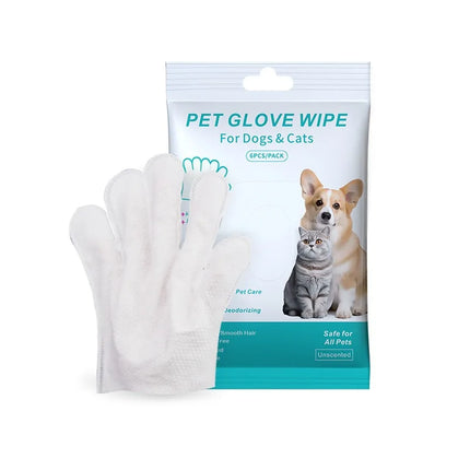 Choice Waterless Pet Bathing Gloves Cats Dogs Deodorizing by zapcart
