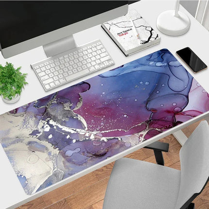 Olnylo Marble Pattern Large Gaming Mouse Pad Anti Slip by zapcart