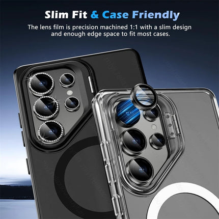 Choice Diamond Camera Lens Protector Case Galaxy S25 Ultra by zapcart
