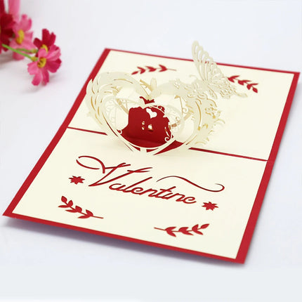 Parehope 3D Pop Up Valentine Card For Wife And Friends by zapcart