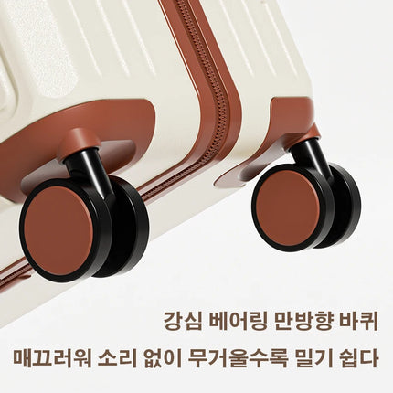 Korean Style Girls Luggage With Large Capacity 360 Wheels by zapcart