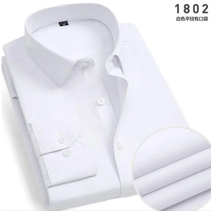 CN Zhejiang Mens Non Iron Striped Shirt Slim Fit Breathable by zapcart