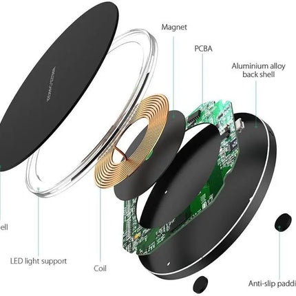 KEPHE Wireless Charger Pad For iPhone And Android Fast 15W by zapcart