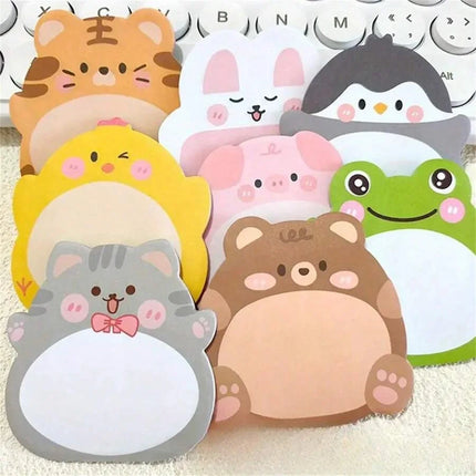 Choice Kawaii Animal Sticky Notes Special Shape Office Paper by zapcart