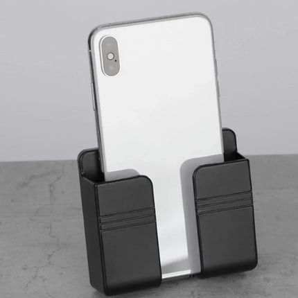 VIKEFON Wall Mounted Phone And Remote Holder Storage Box by zapcart
