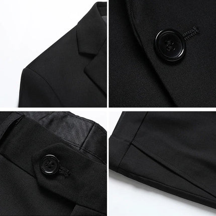 CN Sichuan Mens Premium Slim Fit Wedding Two Piece Set by zapcart