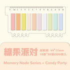 Gimue Morandi Sticky Tabs 200 PCS School Office Organizer by zapcart