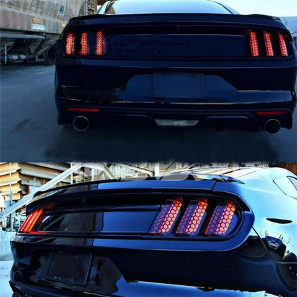 Choice Car Tail Light Stickers Black Honeycomb Privacy Film by zapcart